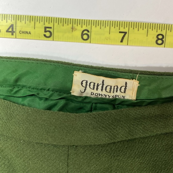 Garland Downyspun Trousers: Vintage Wool Ankle Pants - Picture 3 of 6